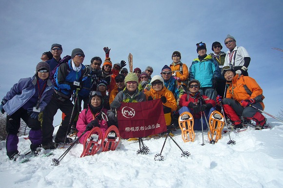スキー、登山 富良野岳 ジャイアント尾根 バックカントリースキー 【北海道